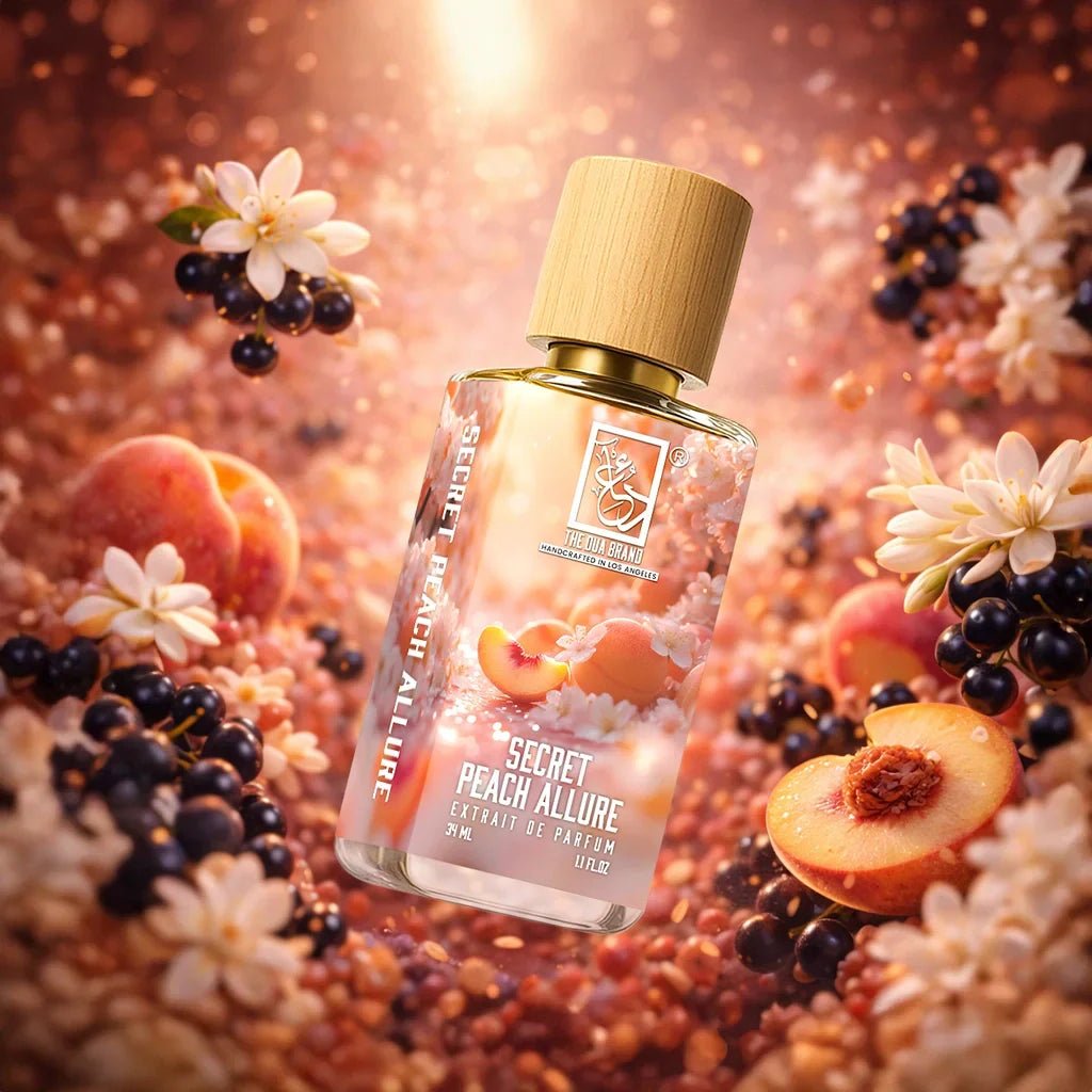 Dua Secret Peach Allure - FragranceGems