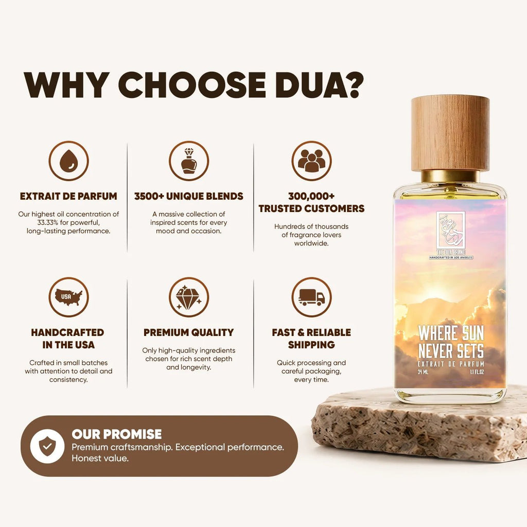Dua Where Sun Never Sets - FragranceGems
