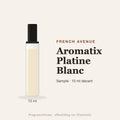 French Avenue Aromatix Platine Blanc sample – 10 ml decant in glazen sprayflesje