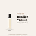 Mykonos Bonfire Vanilla sample – 3,5 ml decant in glazen sprayflesje