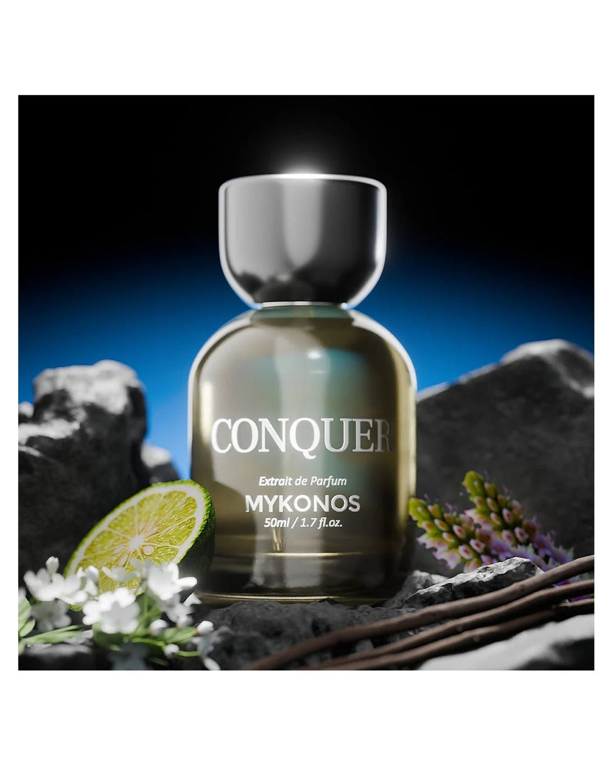 Mykonos Conquer Extrait de Parfum (50/100 ml) - FragranceGems